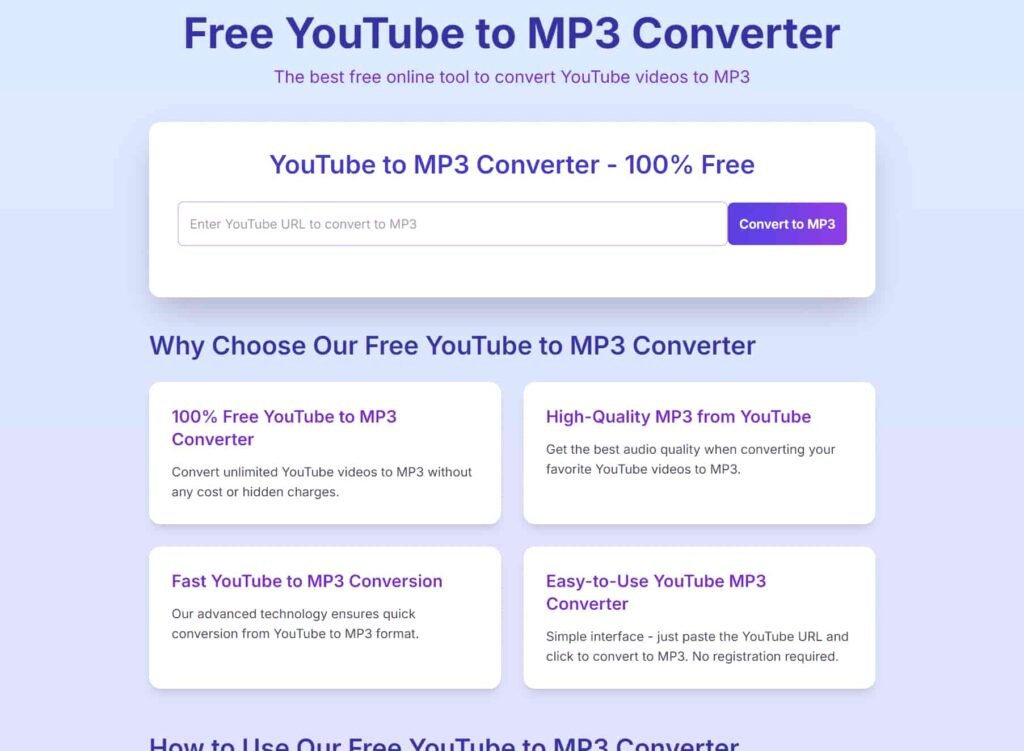 Youtube to Mp3 Converter Gratis PT-BR 2026