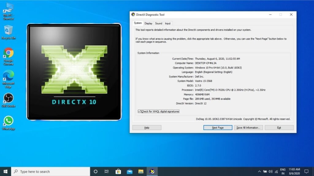 DirectX Download 32-64 Bits Gratis PT-BR 2026